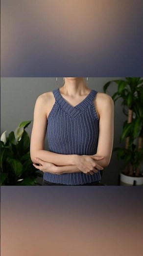 How to Crochet a Modern Tank Top in 8 Easy Steps