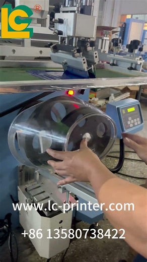 High-Precision Silk Screen Printing Machine for Flat and Convex Surfaces #machine #cprint
