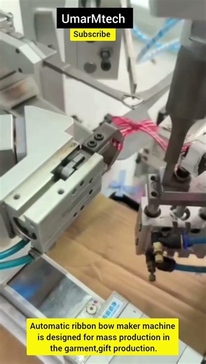 A high speed automatic ribbon bow making machine star bow maker gift ribbon#trending#viral