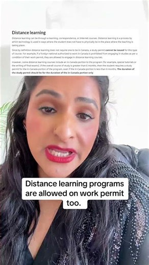 IRCC has clarified the rules around distance learning for work permit holders.