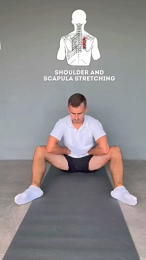 1.2K views | 1️⃣ One shoulder stretching exercise and scapula. ☝ With this exercise we stretch: 1️⃣ Muscles of the rotator cuff of the shoulder. 2️⃣ Rhomboid muscles.  Before the exercise, be sure to do preparatory exercises. 﫶 Liked the video - like and subscribe to new exercises #exercise #fitness #gym #pilates #health #workout | Backpain Rrelief | Facebook