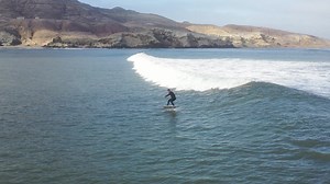 Just wrapped up another incredible trip to Peru 🇵🇪 Tow foiling one of the longest waves in the world Chicama 🌊 While the swell wasn’t the biggest, and slightly off-angle… we still managed to foil 100’s of awesome waves🤙 so stoked for the opportunity to follow my passion for foiling! These trips always give me a blast of inspiration, and I cannot wait to finish up this new series! Ok ok, time to get back to work 🤣 Thanks to @chicama_surfing for the whips 🤘 Armstrong Foils WKT109 / 680HA / S