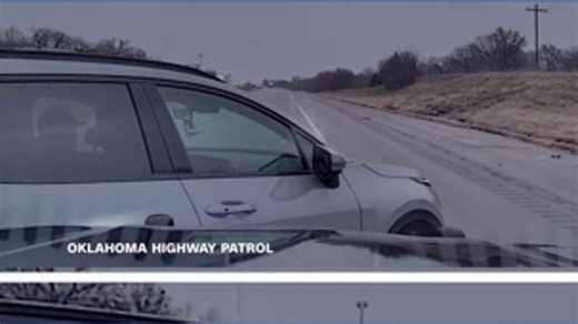 5.2K views | An Oklahoma State Patrolman had to use a tactical maneuver to stop a car being driven by an unresponsive person. | WPMT FOX43 | Facebook