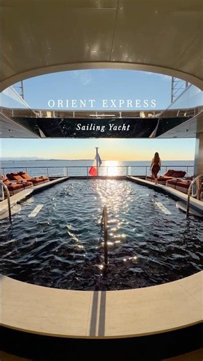 🛥️ Orient Express Corinthian Sailing Yacht #orientexpress #sailingyacht #yacht #luxurytravel