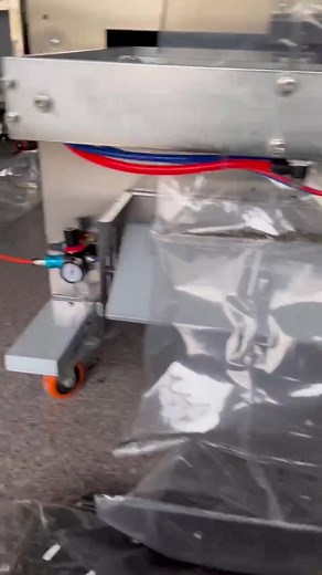 Tea leaf granules packing machine with nitrogen filling #machinery cheap price grain filling sealing machine #machineshop