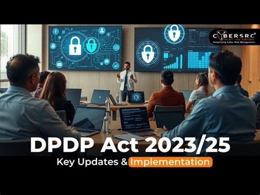 DPDP Act 2023/25 Workshop or Are You DPDP Ready? | CyberSRC® Consultancy