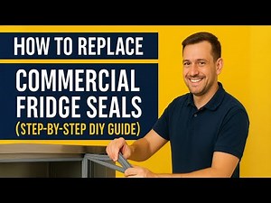 How to Replace Commercial Fridge Seals (Step-by-Step DIY Guide)