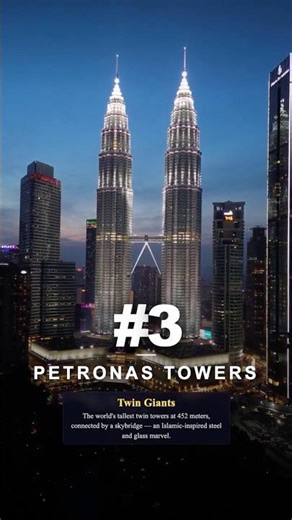 Ranking The Tallest Buildings On Earth #skyscraper #architecture #top10