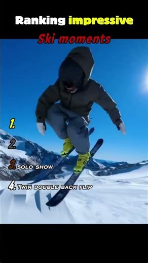 Ranking impressive ski moments