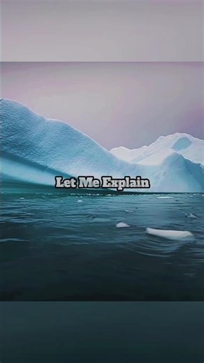 Why Ice Floats?🤨 #facts #mystery #trending #viral #didyouknow #viralvideo