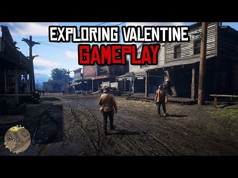Exploring Valentine in Red Dead Redemption 2