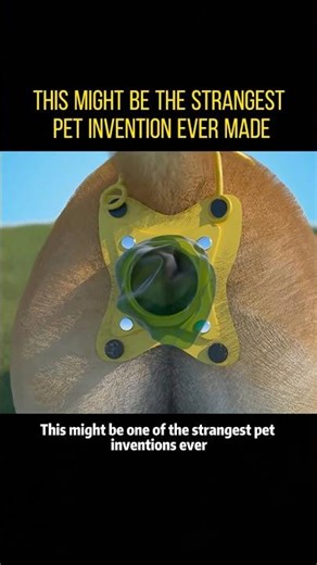 This might be the strangest pet invention ever made #knowledge #youtube #science #usa
