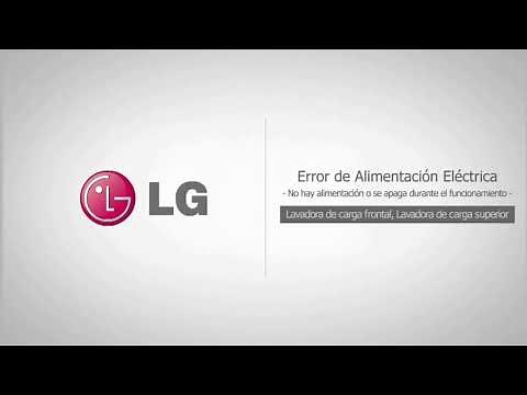 Soporte LG España - No se enciende o no funciona la Lavadora LG