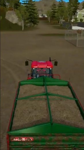 Pure Farming 2018 – Tractor Driving with Rye Trailer 🌾 | Farm Life