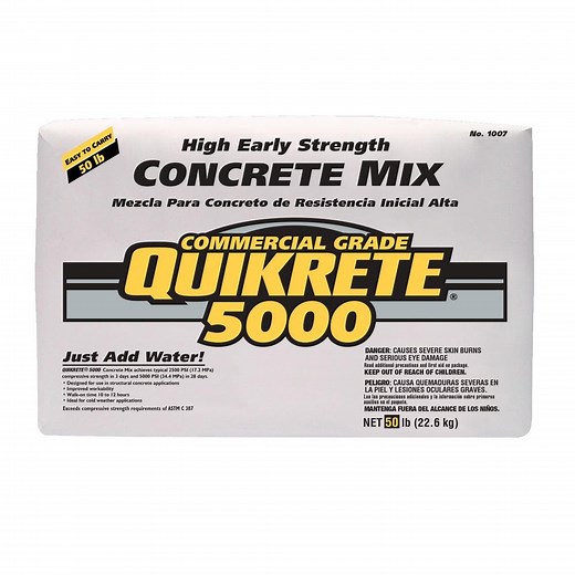 Reviews for Quikrete 50 lbs. 5000 PSI Concrete Mix | Pg 1 - The Home Depot
