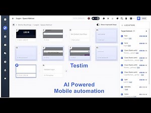 Testim - AI Powered Mobile automation