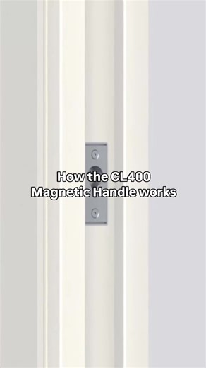 Magnetic locking in one smooth motion. The CaviLock CL400 Magnetic handle makes it effortless, press the button, and the magnetic mechanism engages instantly. Door preparation is a simple cutout. Installation is a breeze, just follow our guide and template. No mortise and no on-site modifications of the handle are required. Privacy and security, without interrupting the smooth glide of your sliding door. Discover more at https://www.cavitysliders.com #slidingdoors #doorlocks #pocketdoors #cavity