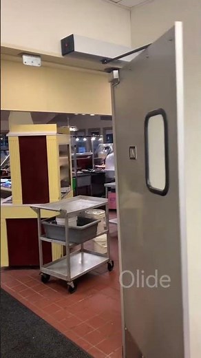 Olide Automatic Swing Door Opener work with Motion Sensor and Push Button for Use in the Kitchen