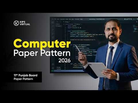 11th Class | Punjab Board | Computer Science | Paper Pattern 2025-26