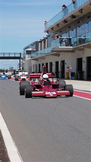 3.3K views · 33 reactions | SOUND UP!  Formula 5000 hit the track today to kick off The Bend Classic | Shell V-Power Motorsport Park | Facebook