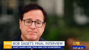 24K views · 84 reactions | Bob Saget's final interview has just been released in the United States. #9Today | TODAY | Facebook