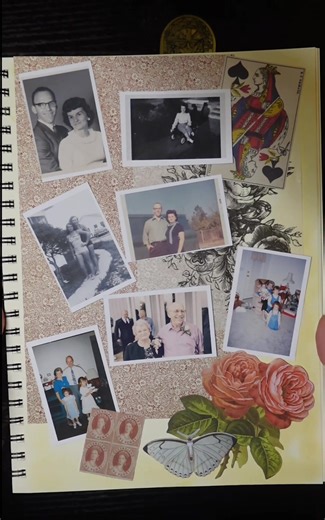 “I should have asked you questions. I should have asked you how to be.” #inmemory #grandmother #junkjournal #scrapbooking #memories