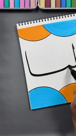 Satisfying Arabic Calligraphy Art Process | Al Baaqi in Thuluth Script (Relaxing) #shorts