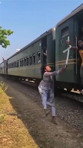 Be careful in train