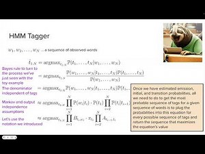 HMM: Parameter estimation & inference; Viterbi
