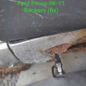 2008-2011 Ford Focus rockers panel (fix) Part 1 #ford #focus #styleauto100 #rockers #panel #diy #fix