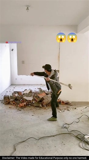 China’s Giant Hammer Destroys Walls in Seconds!