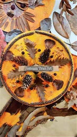 Autumn Tree Art #treelovers #art #treeprint #shorts