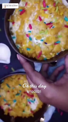This Rich Soji is absolutely decadent - it is soft & sweet with so much of flavour that you will opt for a second round. The full recipe is on eatmeerecipes.co.za (clickable link on bio) #onthisday #eatmeerecipes #soji #semolinarecipes #indianfood #indiandessert #dessert #richsoji #recipesoftiktok #southafrica