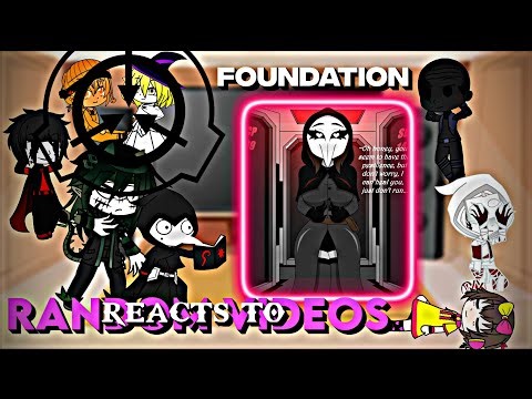 SCP characters + Scp 2747,Scp 3812 react to Random Videos Saved on my device || Gacha club #trending