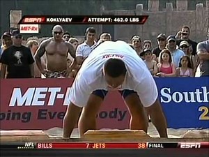 Worlds Strongest Man 2010 Finals.