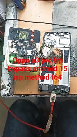 oppo a3 pro 5g frp bypass/ oppo a3 pro isp pinout tested / oppo frp unlock by f64 box /all error fix