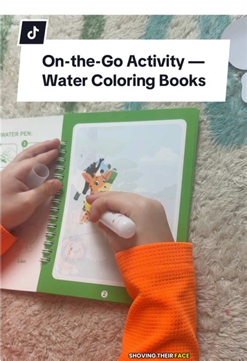 Water Coloring Books: Perfect On-the-Go Activities