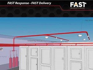 Fire Suppression System Demo for Electrical Room | VESDA KENTEC VIMPEX