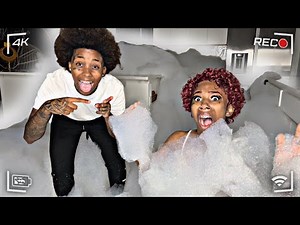 EPIC SUPER FOAMING KITCHEN PRANK ON ANGRY GIRLFRIEND !!! * REVENGE * 😱