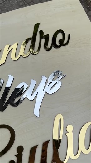 Acrylic Name Sign, Backdrop Sign, Nursery Name Sign, Baby Shower Sign, Mirror Sign Wedding, Photobooth Sign, Laser Cut Name, Mirror Name - Etsy