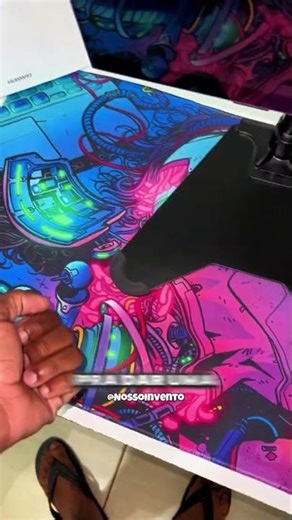 THIS IS HOW MY NEW MOUSEPAD LOOKS ON THE TABLE | Link in Bio🛒⭐️ #ourinvention