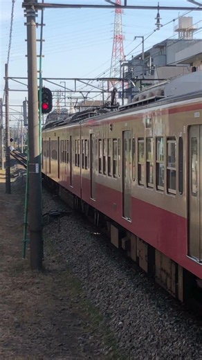 新101系最後の職場は多摩川線か。赤電塗装もいつまで残るか #乗り鉄 #鉄道 #train #電車 #railway #撮り鉄 #西武 #101