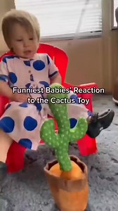 Talking Cactus Toy Takes Over: Baby's Hilarious Reaction Unveiled! | New Parents Centre