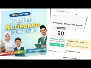 KUNCI JAWABAN LATIHAN PADA MODUL CINTA ALAM BAGIAN 5 PELATIHAN MOOC PINTAR TEMA KBC