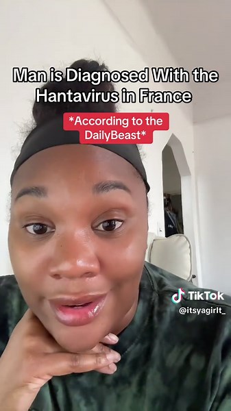 First person to get the Hantavirus who was NOT on the cruise ship. Yup this will be fine. #hantavirus #southafrica #france #who #MVHondius