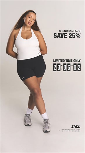 13K views | Don't miss your chance to save on STAX. faves at 25% off on orders over $150  | STAX | Facebook