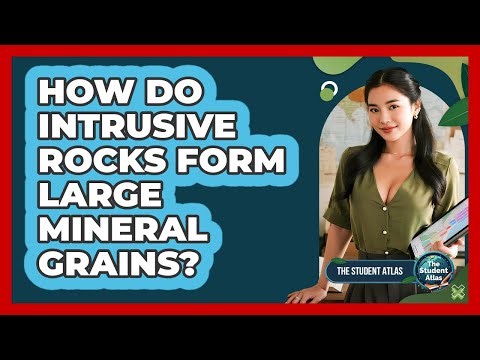 How Do Intrusive Rocks Form Large Mineral Grains?