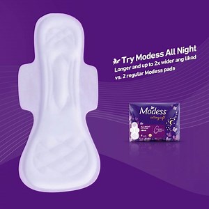 Ngayon bago na ang mundo mo, dapat bago na rin ang pad mo! Go for SUPERIOR COVERAGE (vs. 2 regular Modess pads) with Modess All Night! #BagongGalawBagongMundo #ModessAllNight ASC REF CODE: J047P080217M | Modess Angels