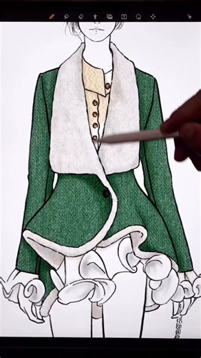 @Dior Autumn Winter 26-27 on #FashionDrawApp