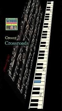 Crossroads(クロスロード) / "Cream"Cover【ピアノ・ソロ】(3分ショート用）#shorts #アレンジ #ピアノ #piano